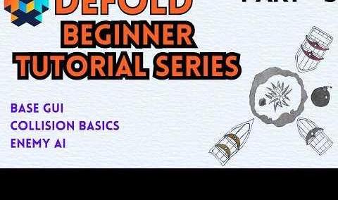 Make A Complete Incremental Game With Judian Tutorial - Part 3 -  GUI & Collision Basics, Enemy AI preview image