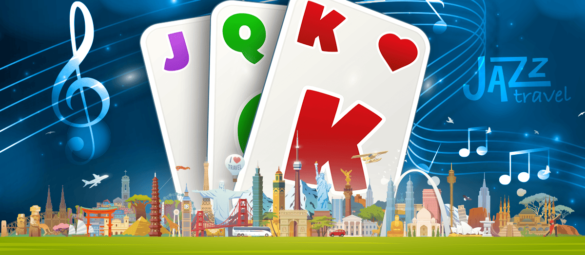 Solitaire Jazz Travel screenshot